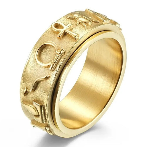 Anxiety ring (Egypte) Goud